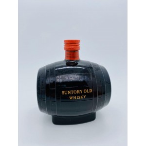 【市面稀有】三得利 老牌威士忌 早期橡木桶/酒桶造型特級版 700ML 43%